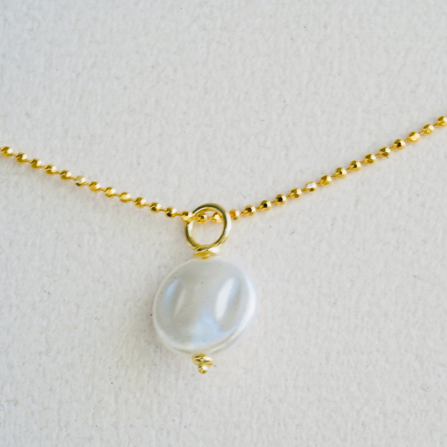 Mini Bead Mother of Pearl Necklace