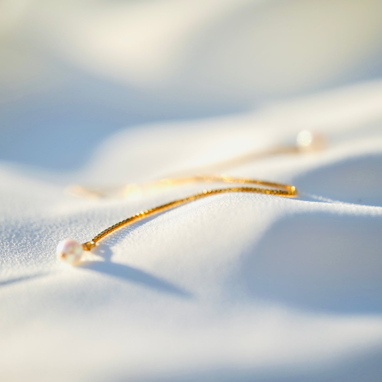 Pearls Gold-Filled Earrings