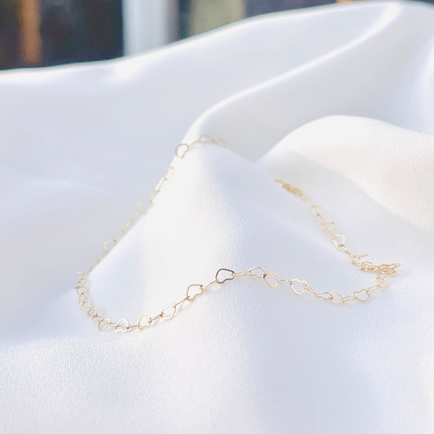 Hearts Gold-Filled Bracelet/ Anklet