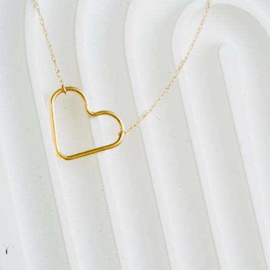 Heart Gold-Filled Necklace