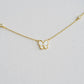 Mother of Pearl Butterfly Necklace