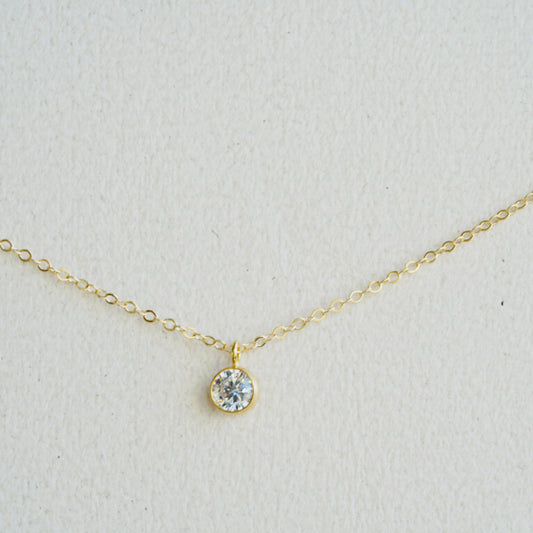 Birthstone Gold-Filled Necklace