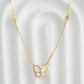 Mother of Pearl Butterfly Necklace