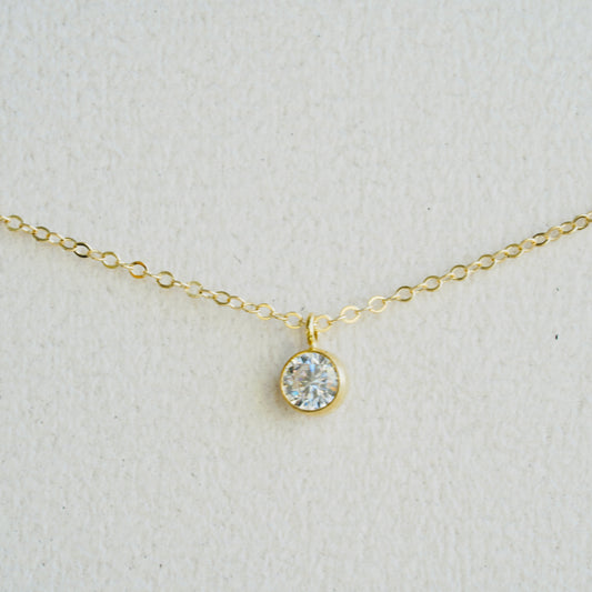 Birthstone Gold-Filled Necklace