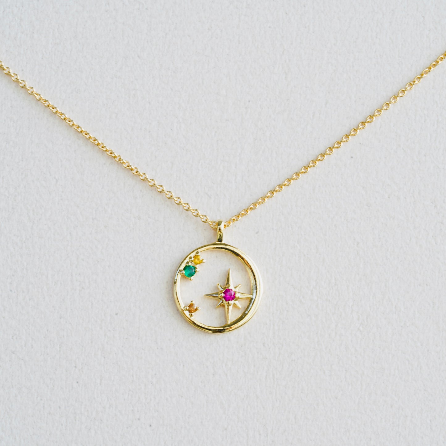 Mini Birthstone Gold-Filled Necklace