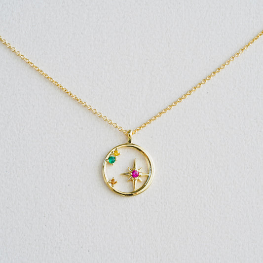 Mini Birthstone Gold-Filled Necklace