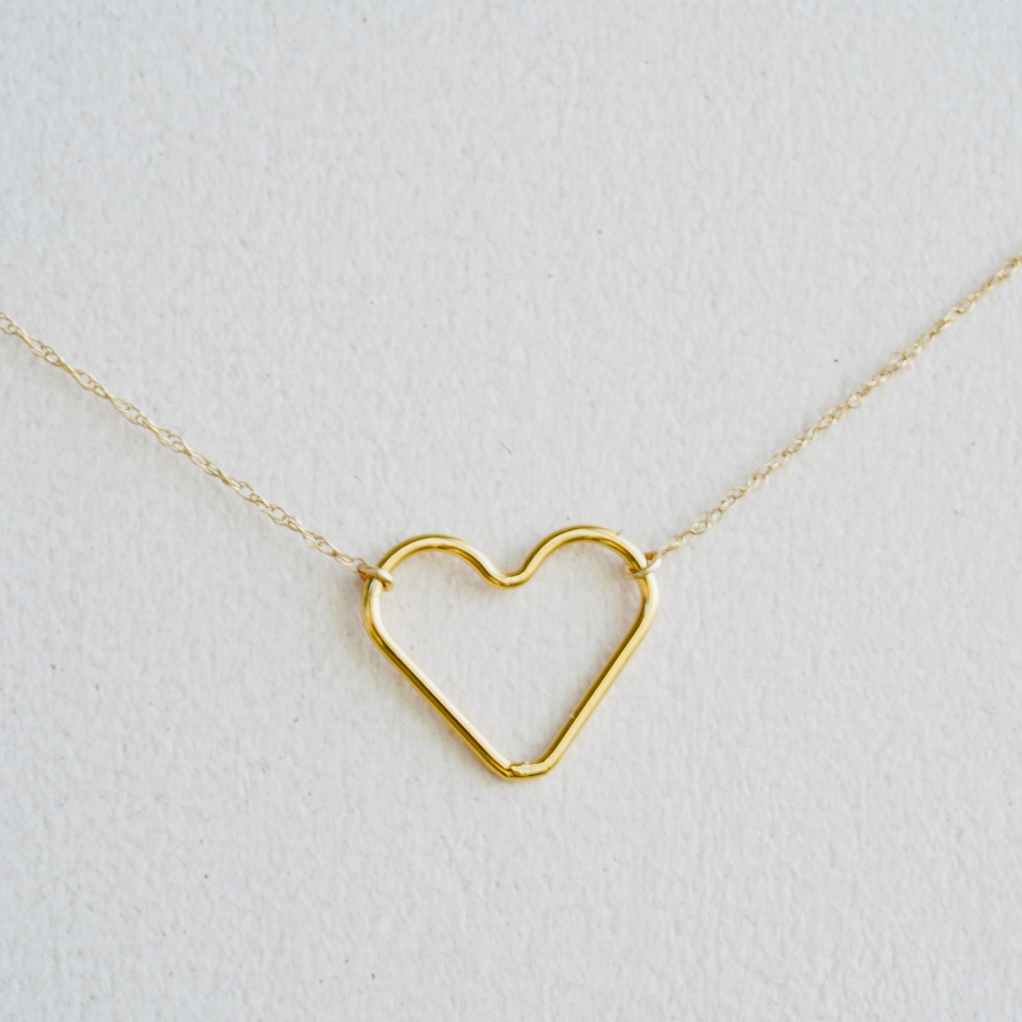 Heart Gold-Filled Necklace