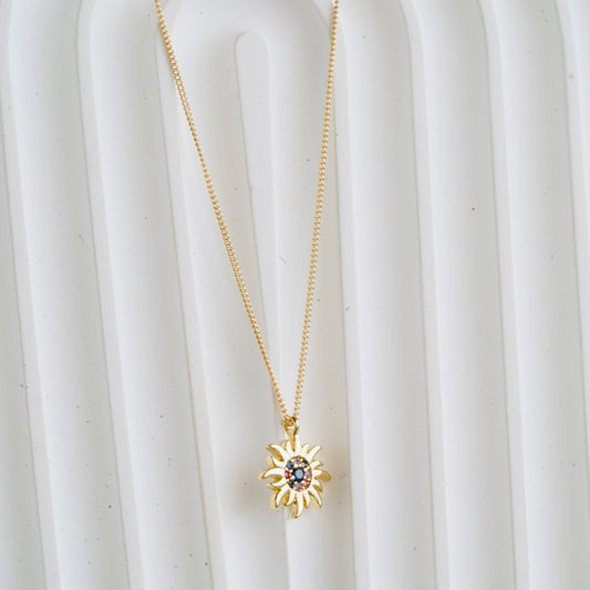 Sun in Colours Gold-Filled Necklace