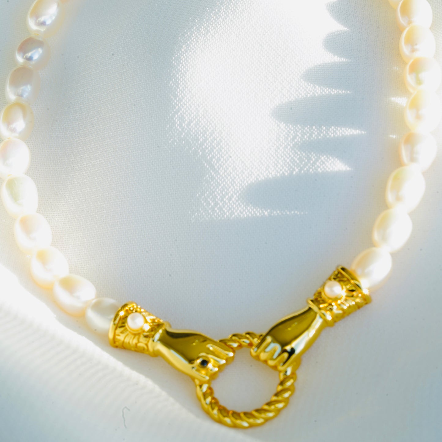 Pearl Lovers Necklace
