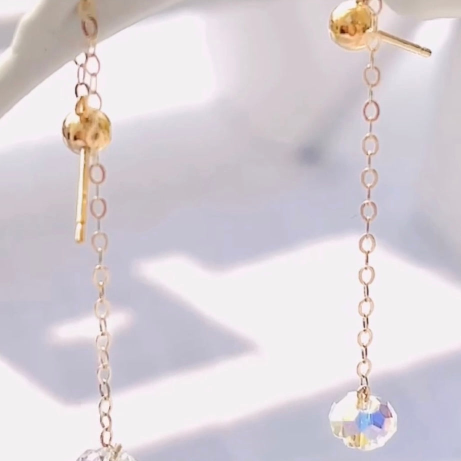 Swarovski Gold-filled Earrings
