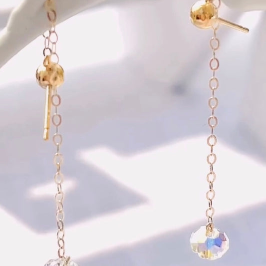 Swarovski Gold-Filled Earrings